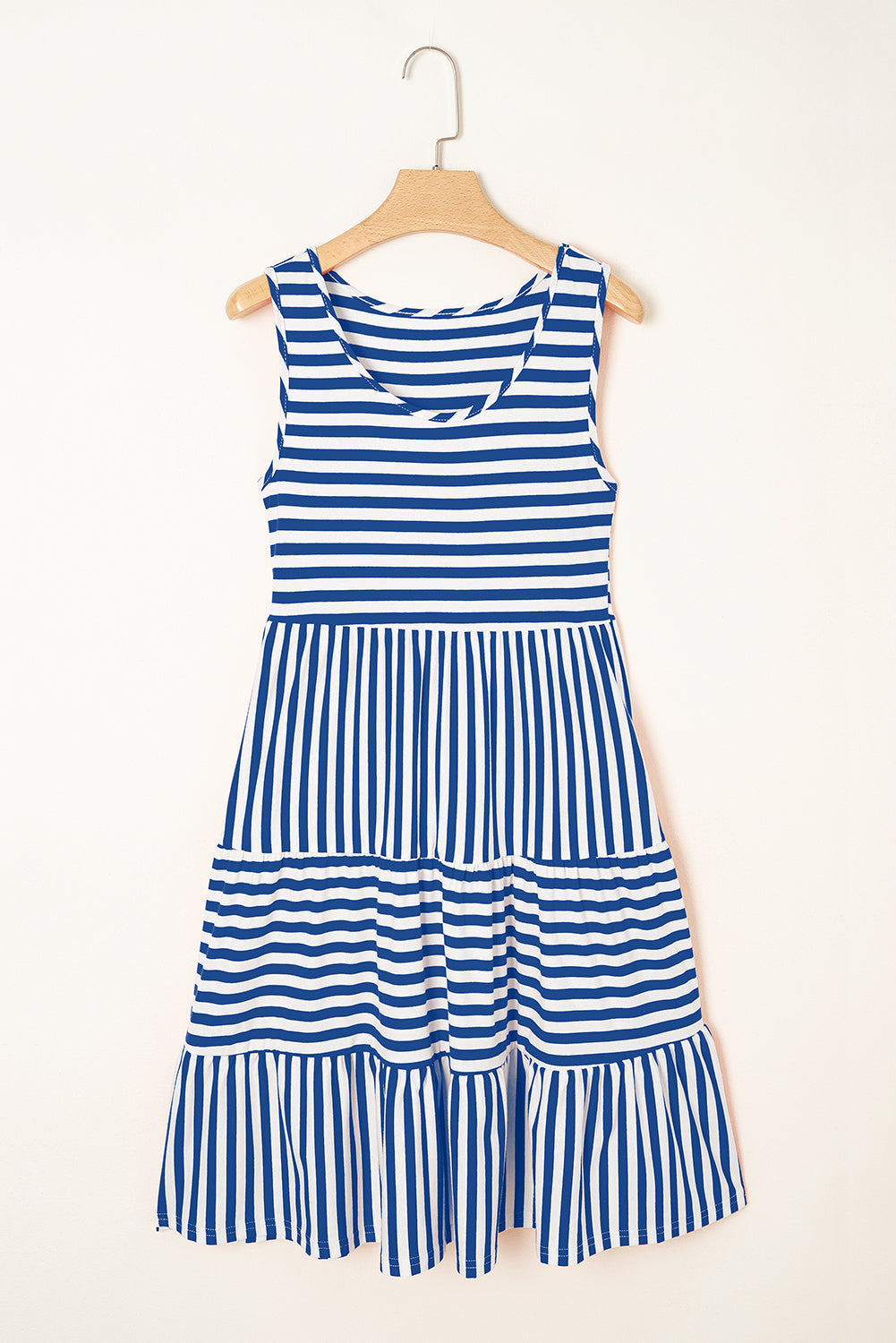 U Easy-Fit Neck Sleeveless Fit Mini Dress