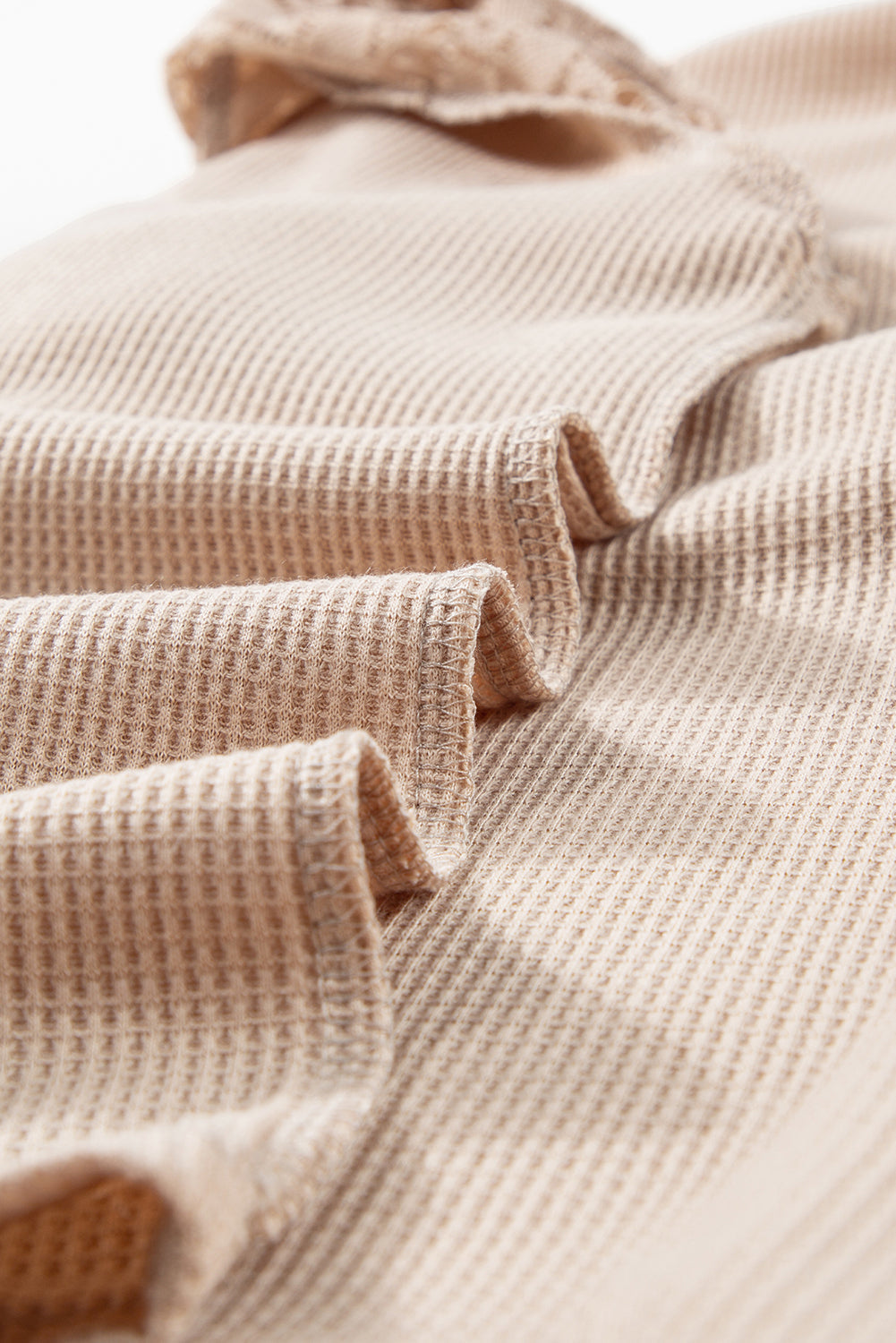 Lace Long-Sleeved Textured Pullover