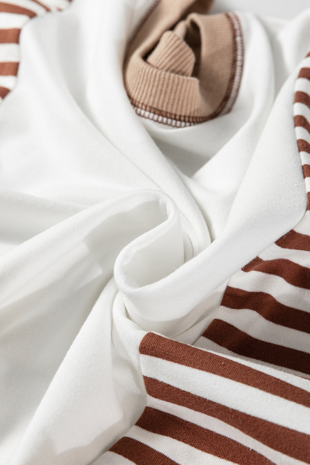 Colorblock Patchwork Contrast Stitching Oversize Sweatshirt