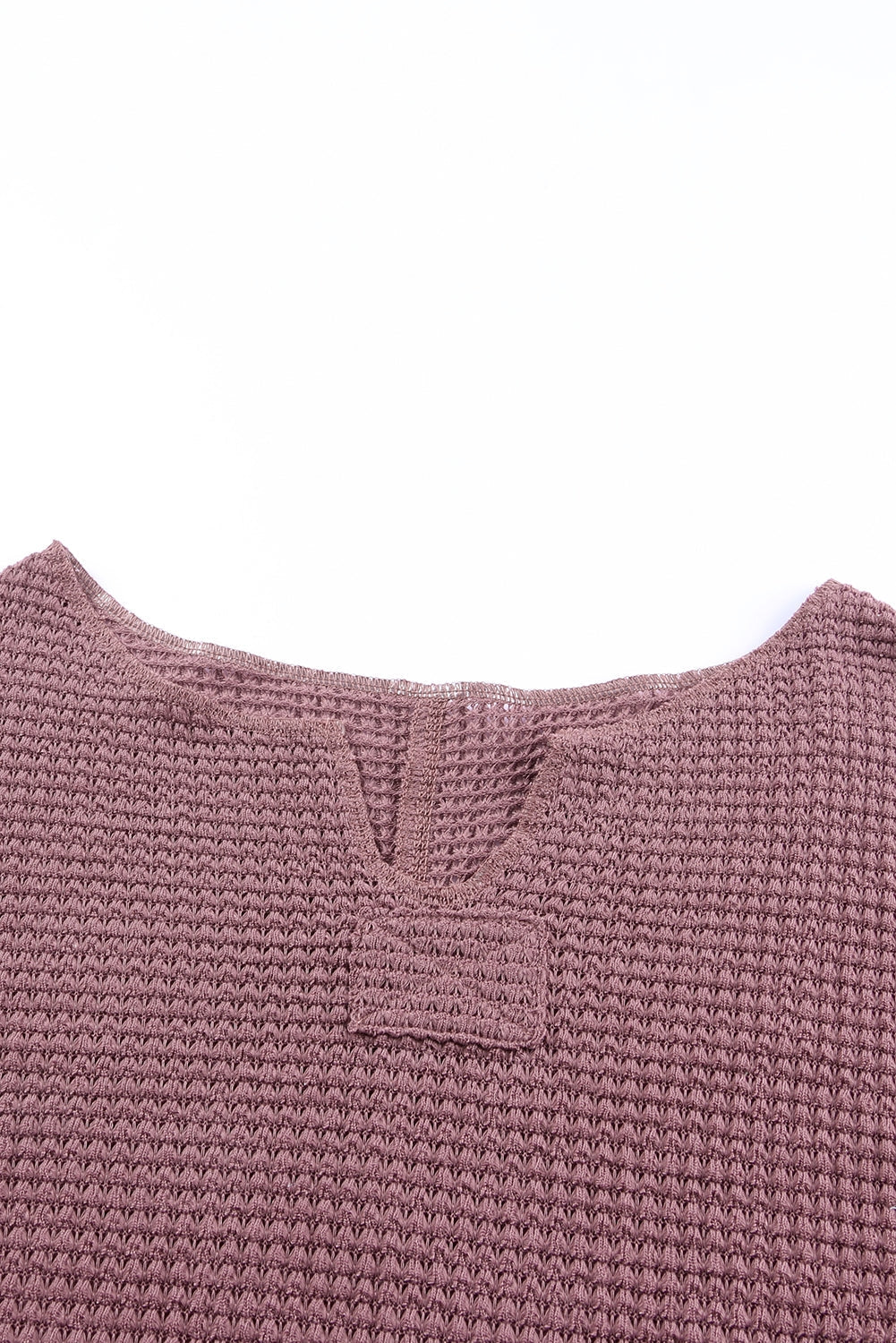 Top for Women Loose Long-Sleeve Knitted