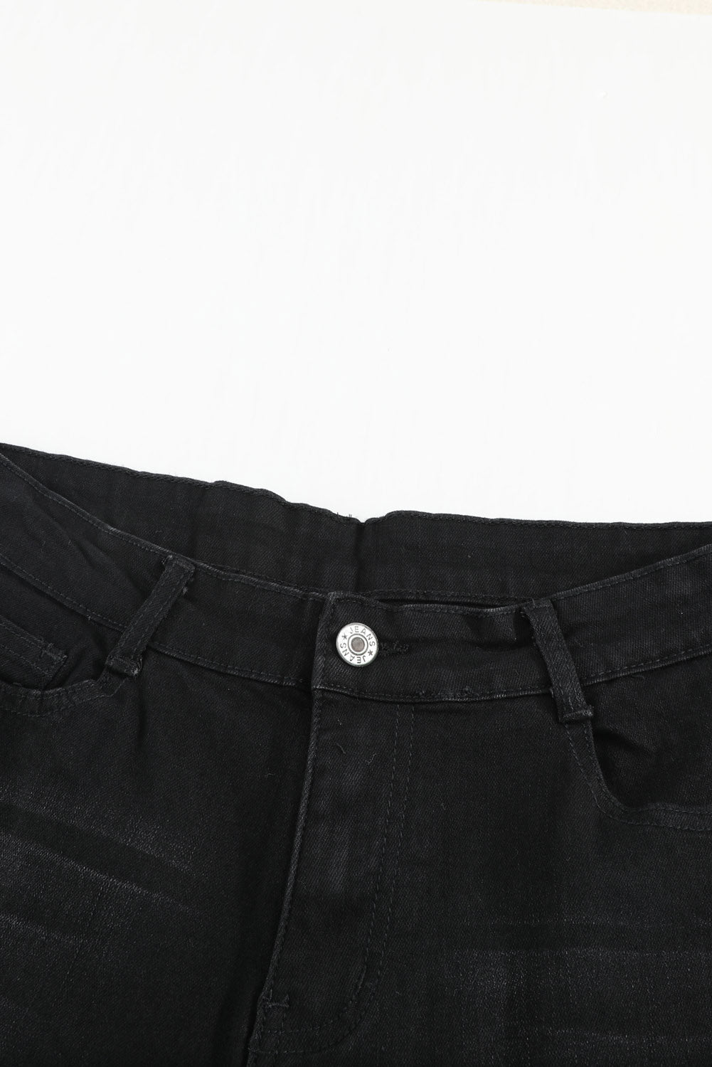 Jeans for Women Wash Vintage Black Wide-Leg