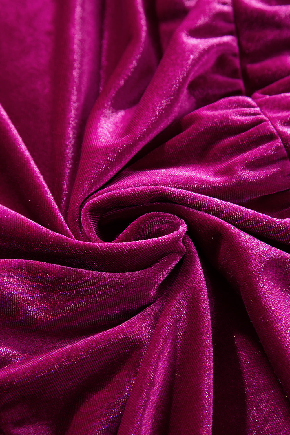 Women's Layered Velvet Shirred-Waist Maxi Dress
