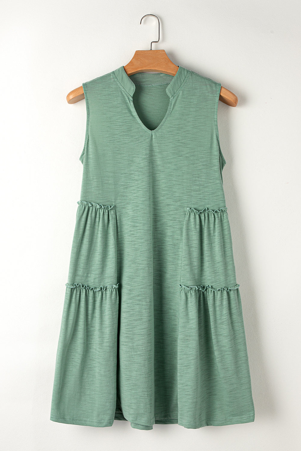 Women's Sleeveless Layered Flowy Dress