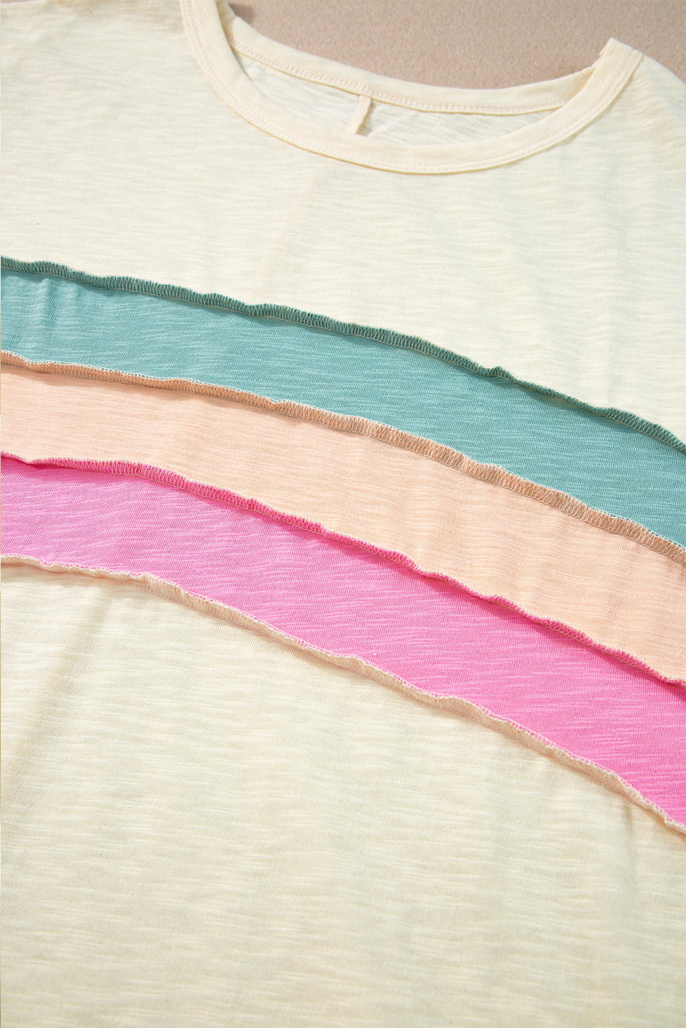 Women's Patchwork Plus Size T Shirt