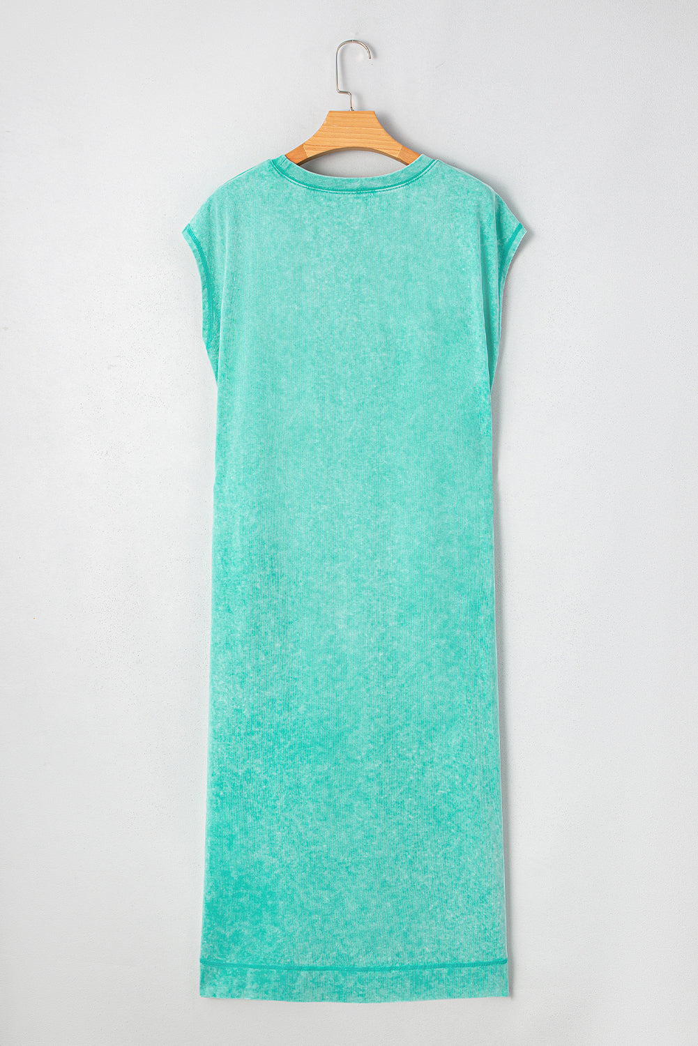 Mineral T-shirt Wash Pocket-Detail Long Dress