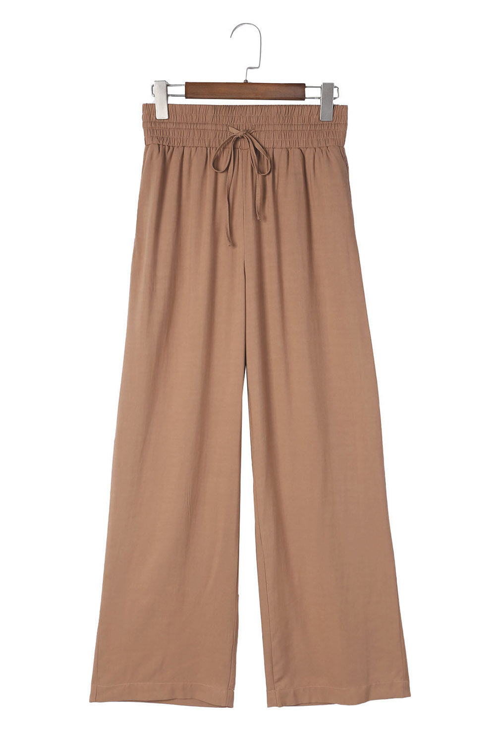Women's Everyday Wide Drawcord Elastic Waist Leg Pants