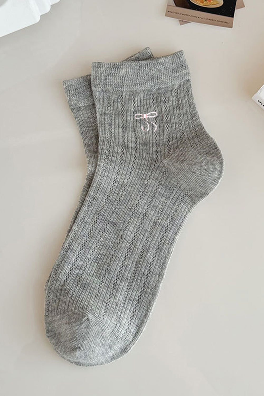 Bow Knot Ankle Socks Style