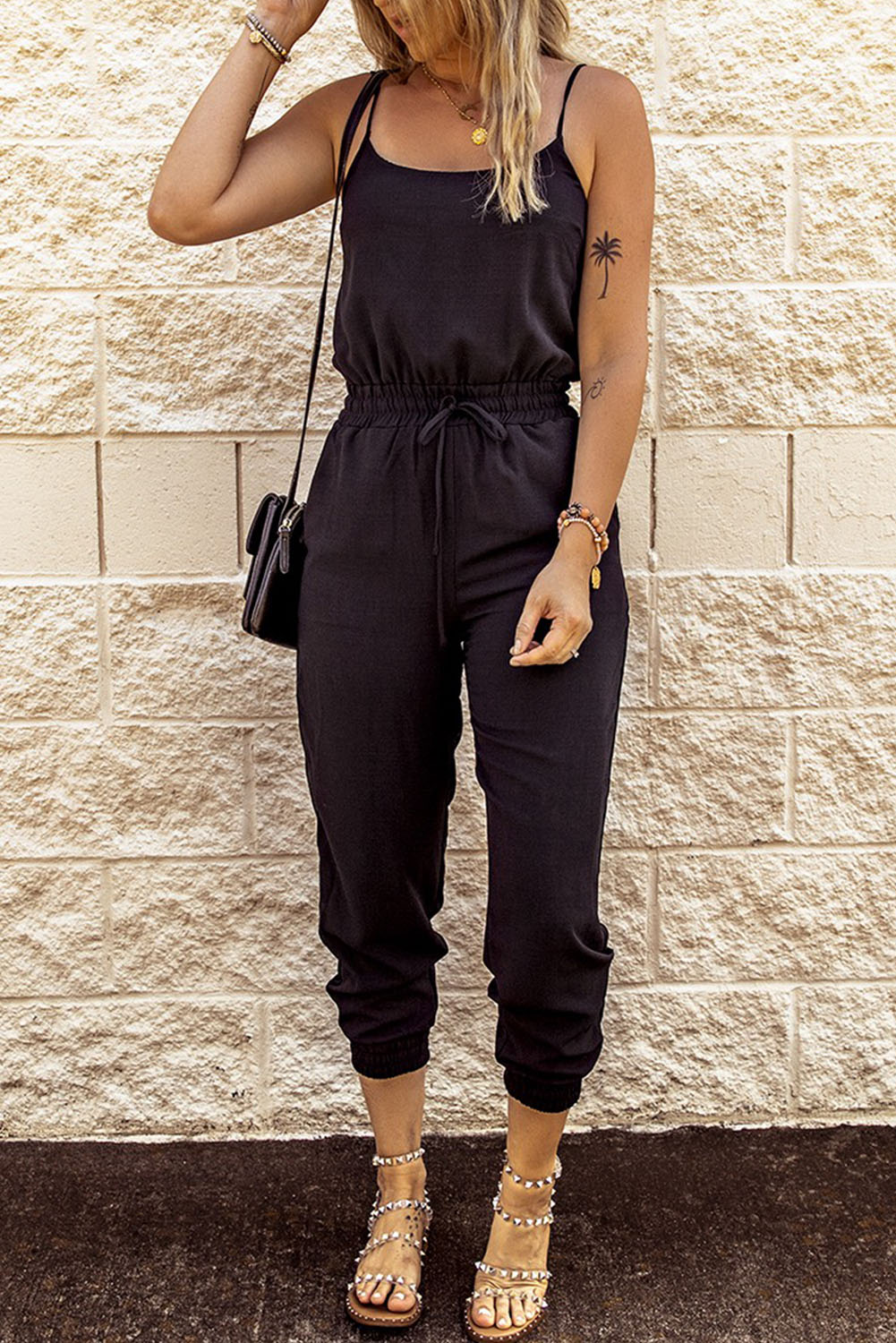 Jumpsuit for Women Spaghetti Straps