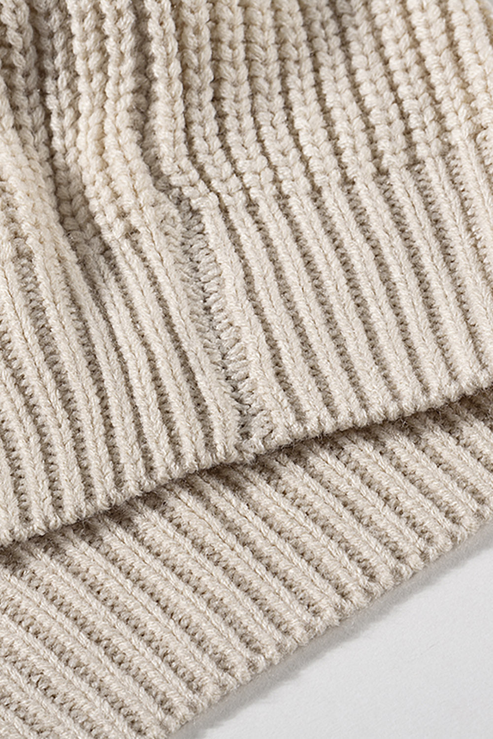 Long Cardigan for Women Cable Sleeve