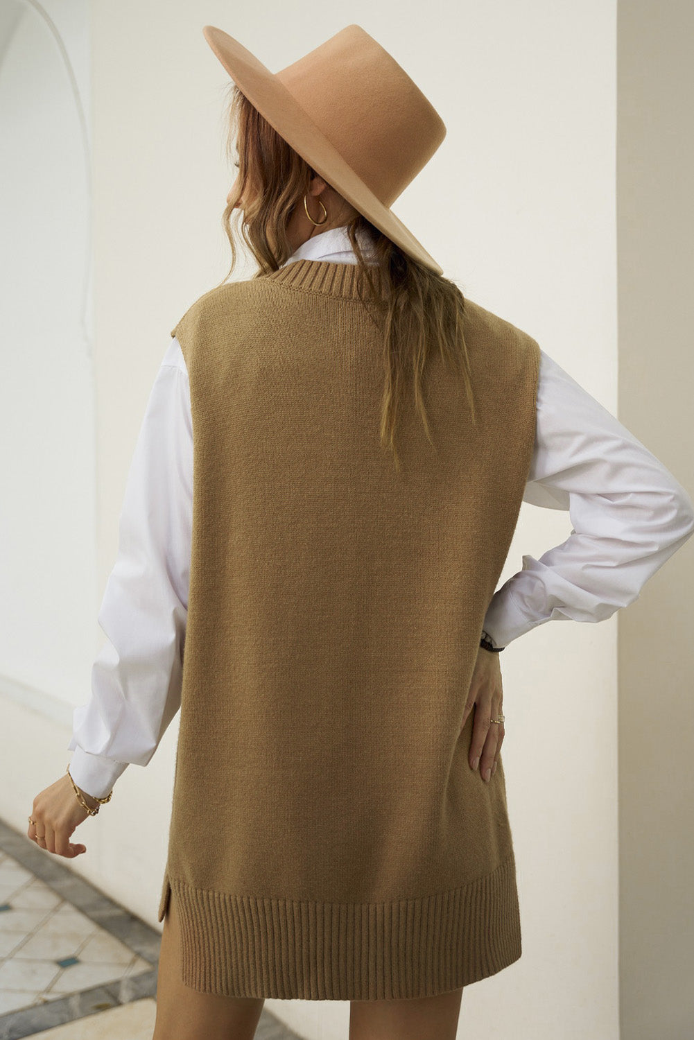 Sweater for Women Pullover Vest Knitted