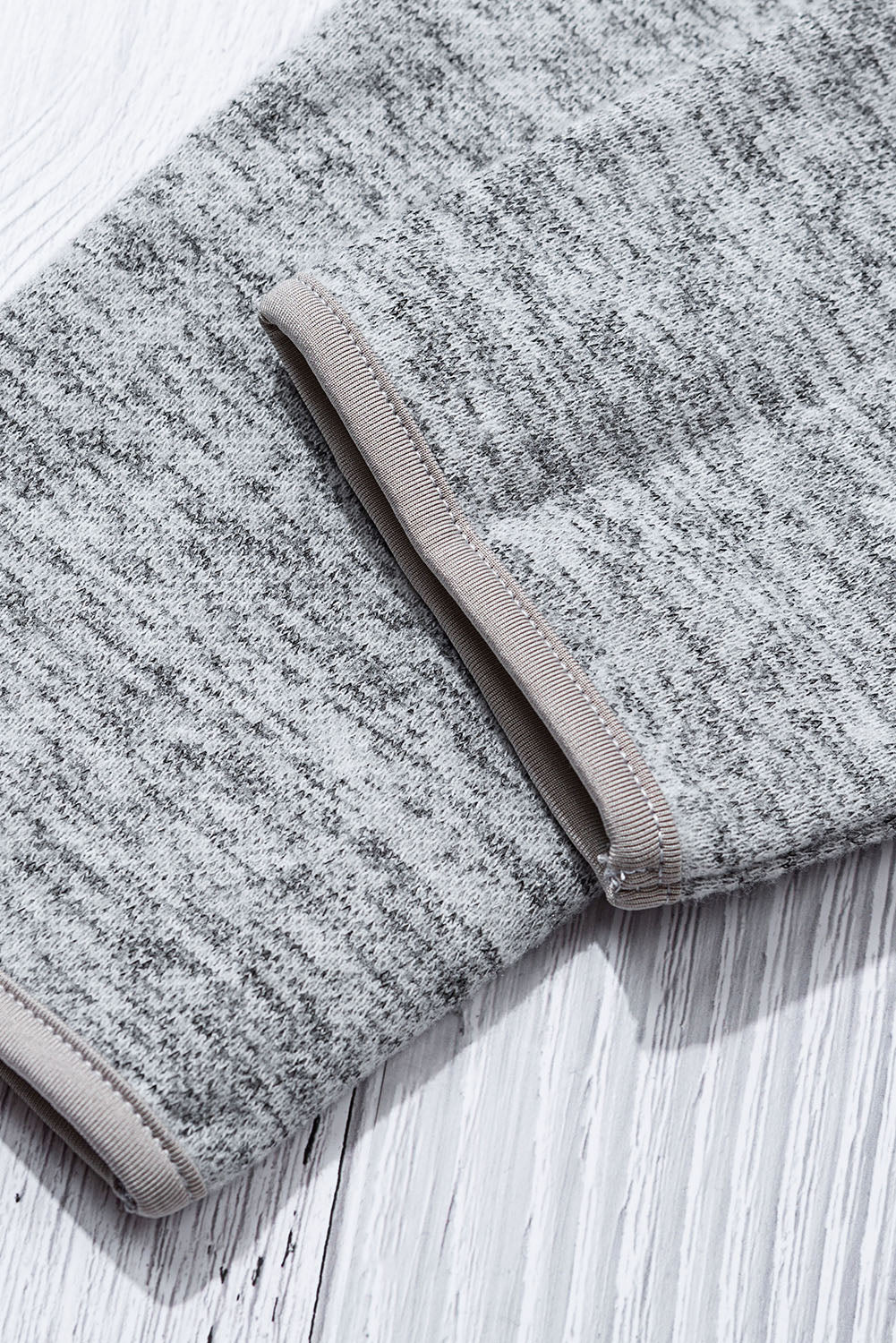 Women's Pullover Sweatshirt Featuring Women's Everyday Gray Quarter Zip