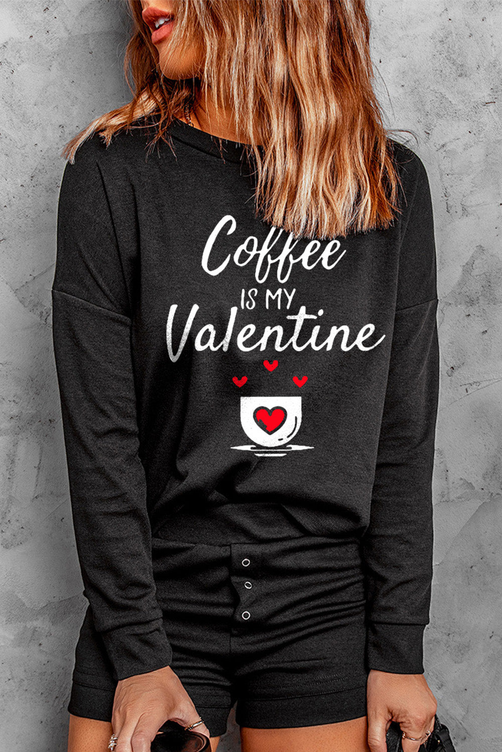 Set for Women Coffee IS MY Valentine Lounge