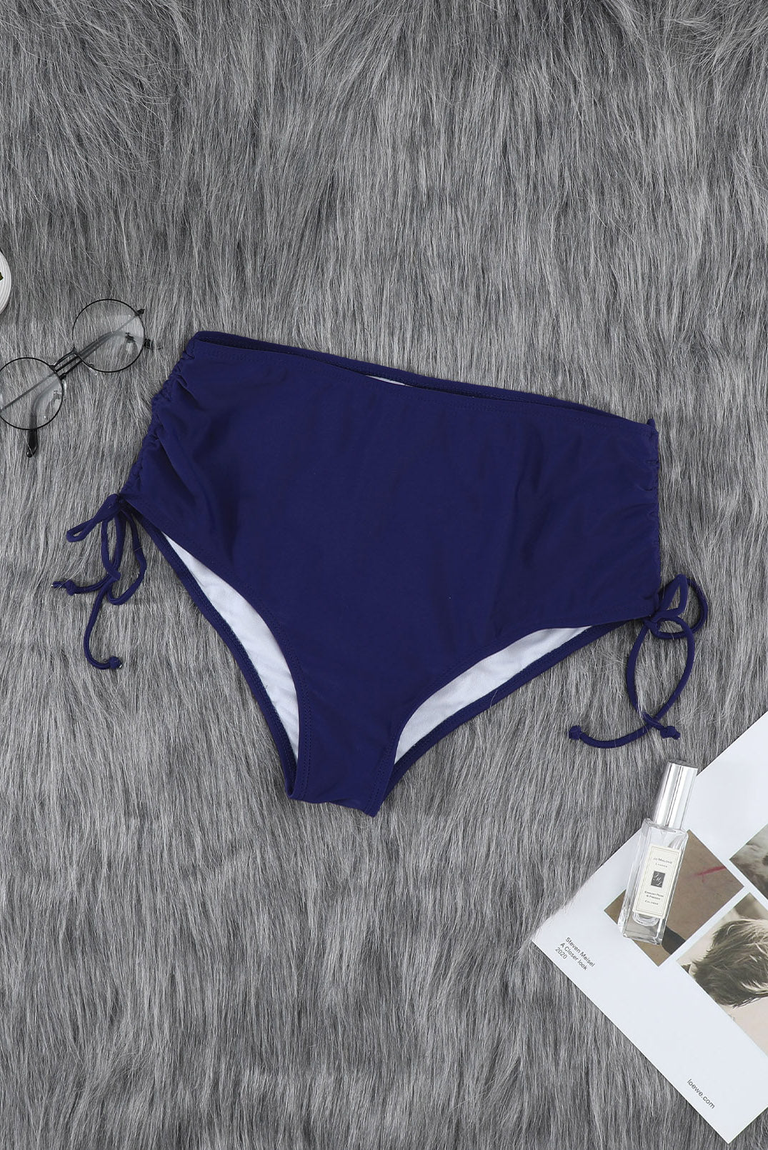 Women's Women Ruched Sides High-Rise Swim Panty