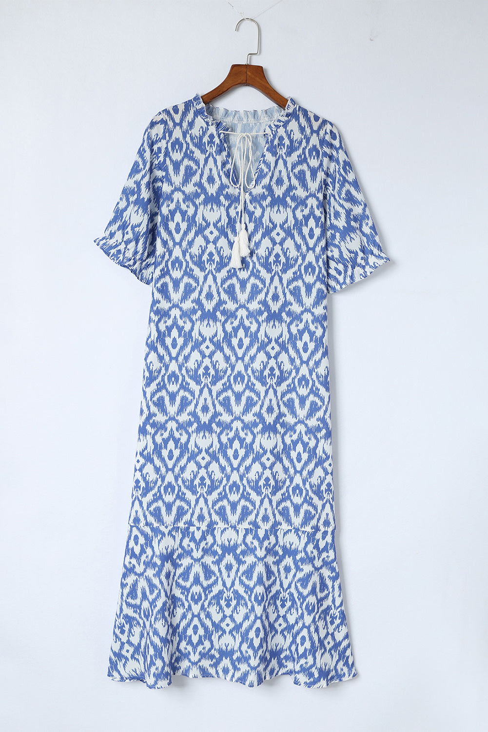 Women's Maxi Dress Featuring Print Everyday Geometric