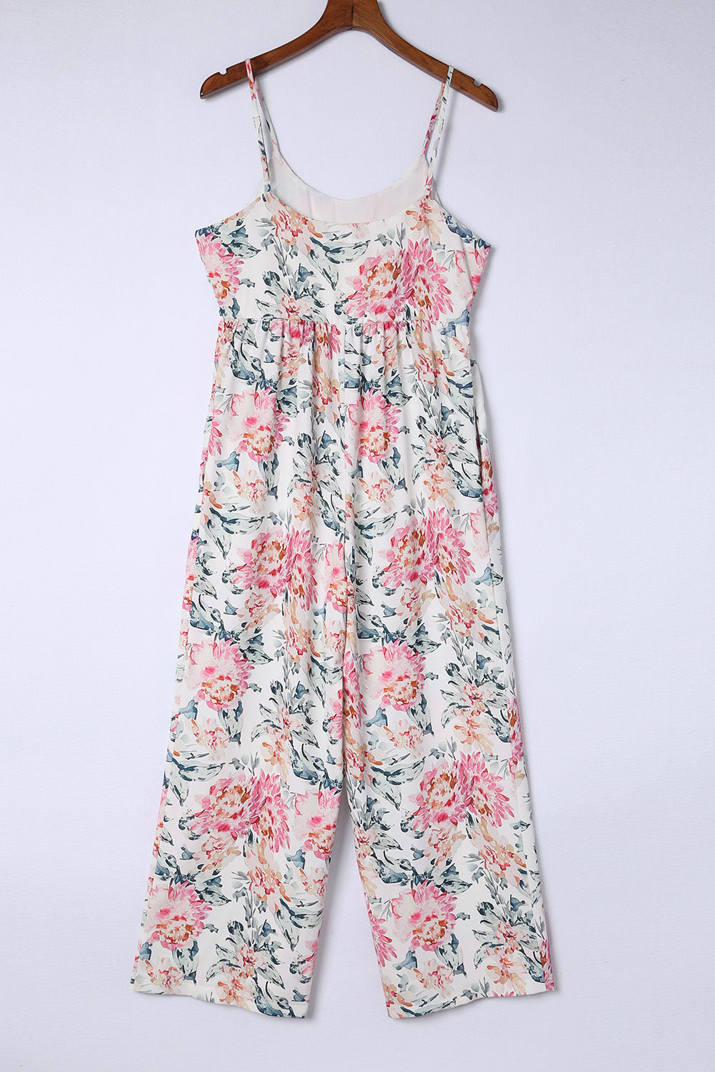 Leg Jumpsuit for Women Spaghetti Straps Wide