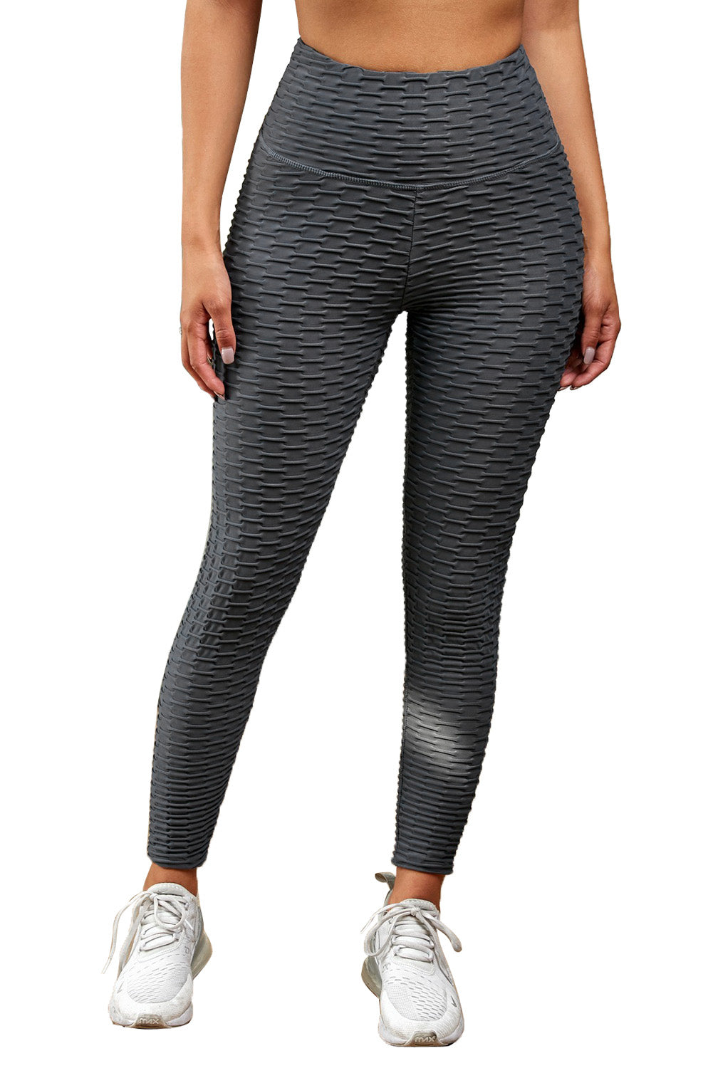 Women's Women's Gray Perfect Shape High-Rise Sprot Leggings