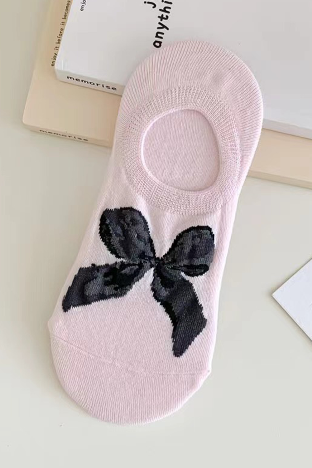 Bow No Knot Soft Show Socks
