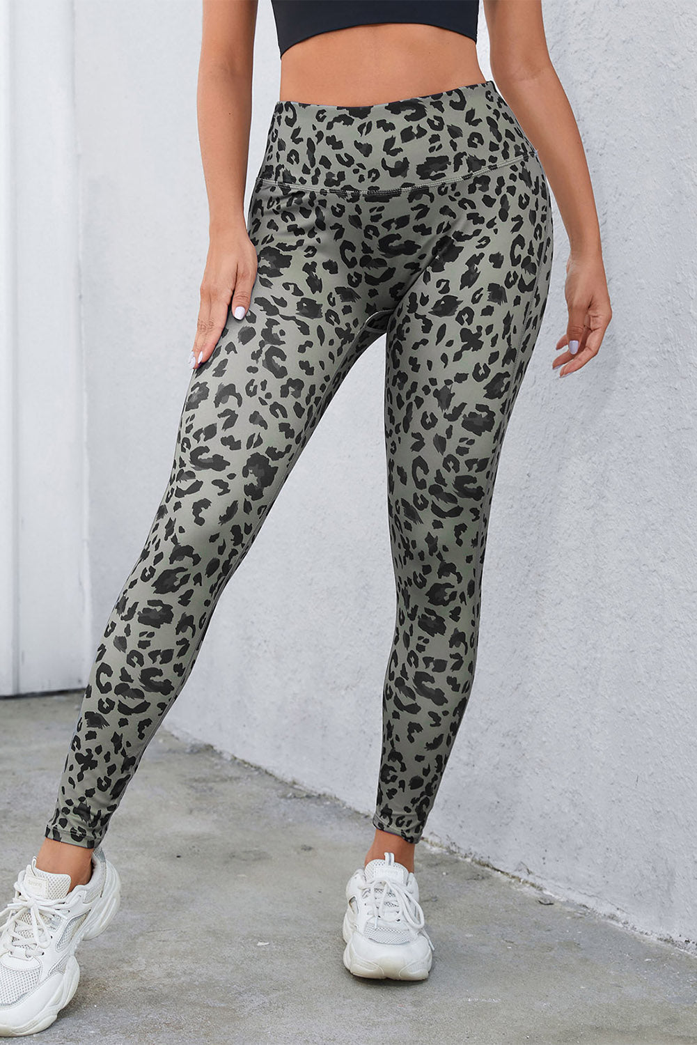 Leggings for Women Timeless Leopard-Print Print Active