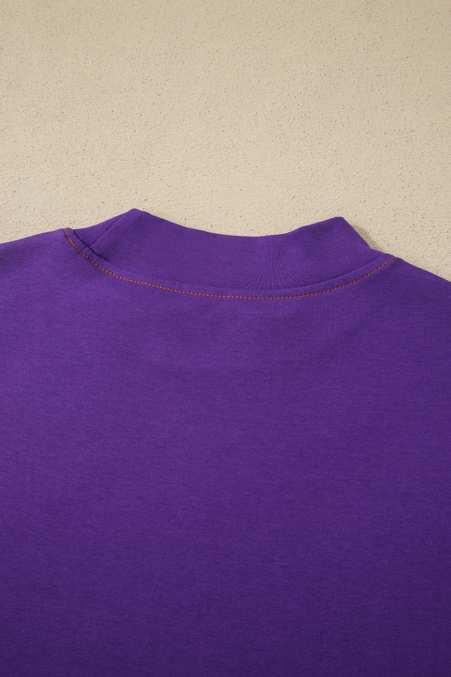 Reversible Contrast-Stitched T-Shirt