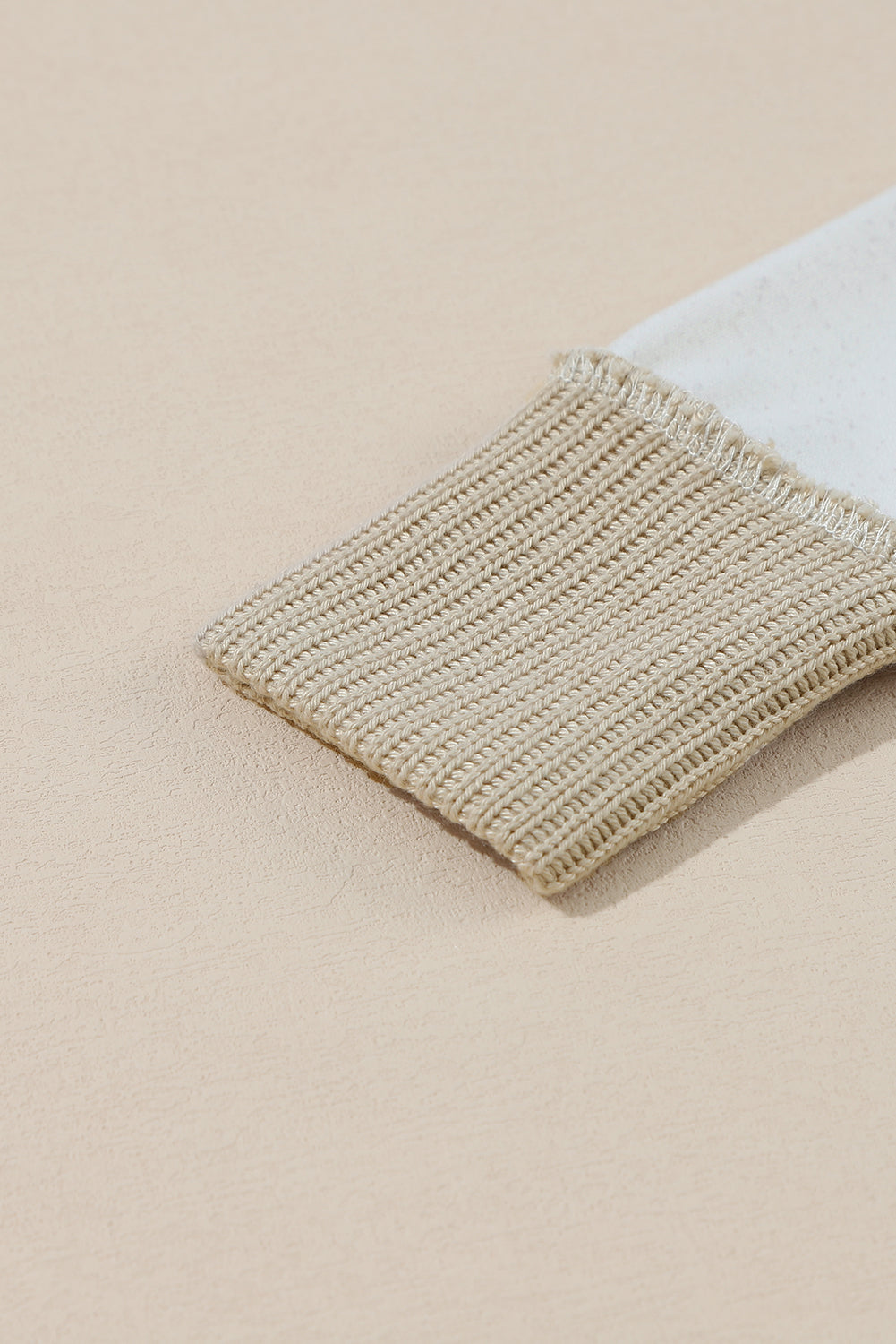 Women's Hoodie with Long-Sleeve Textured Knitted