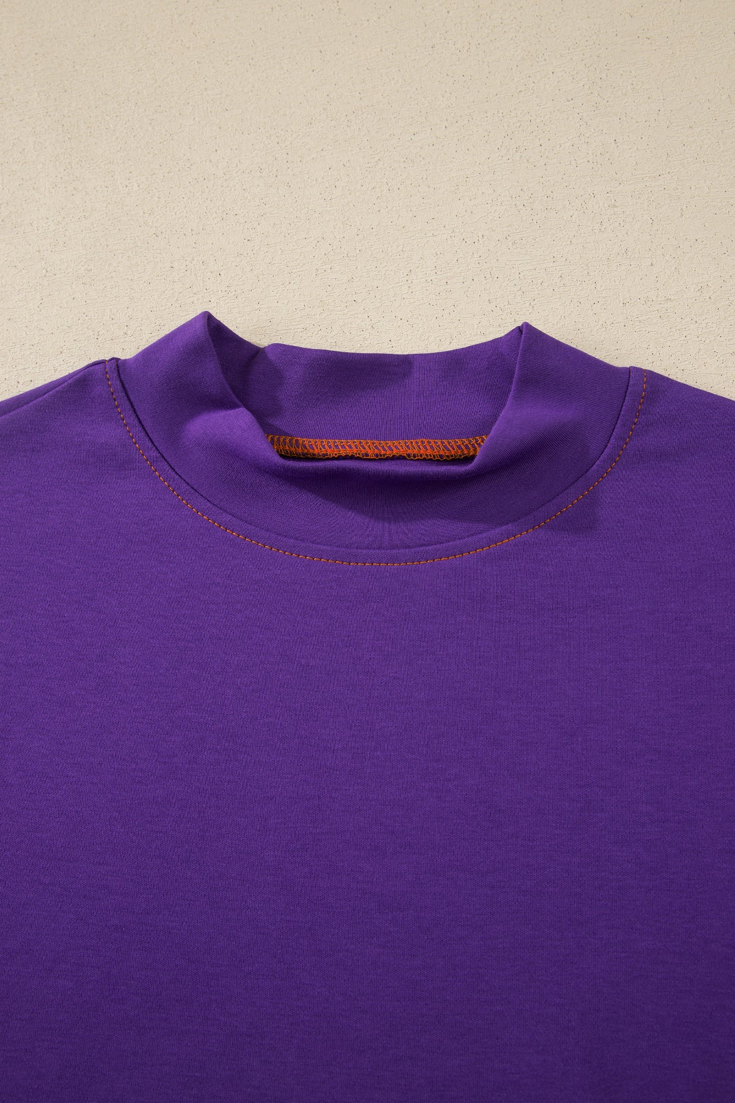 Reversible Contrast-Stitched T-Shirt