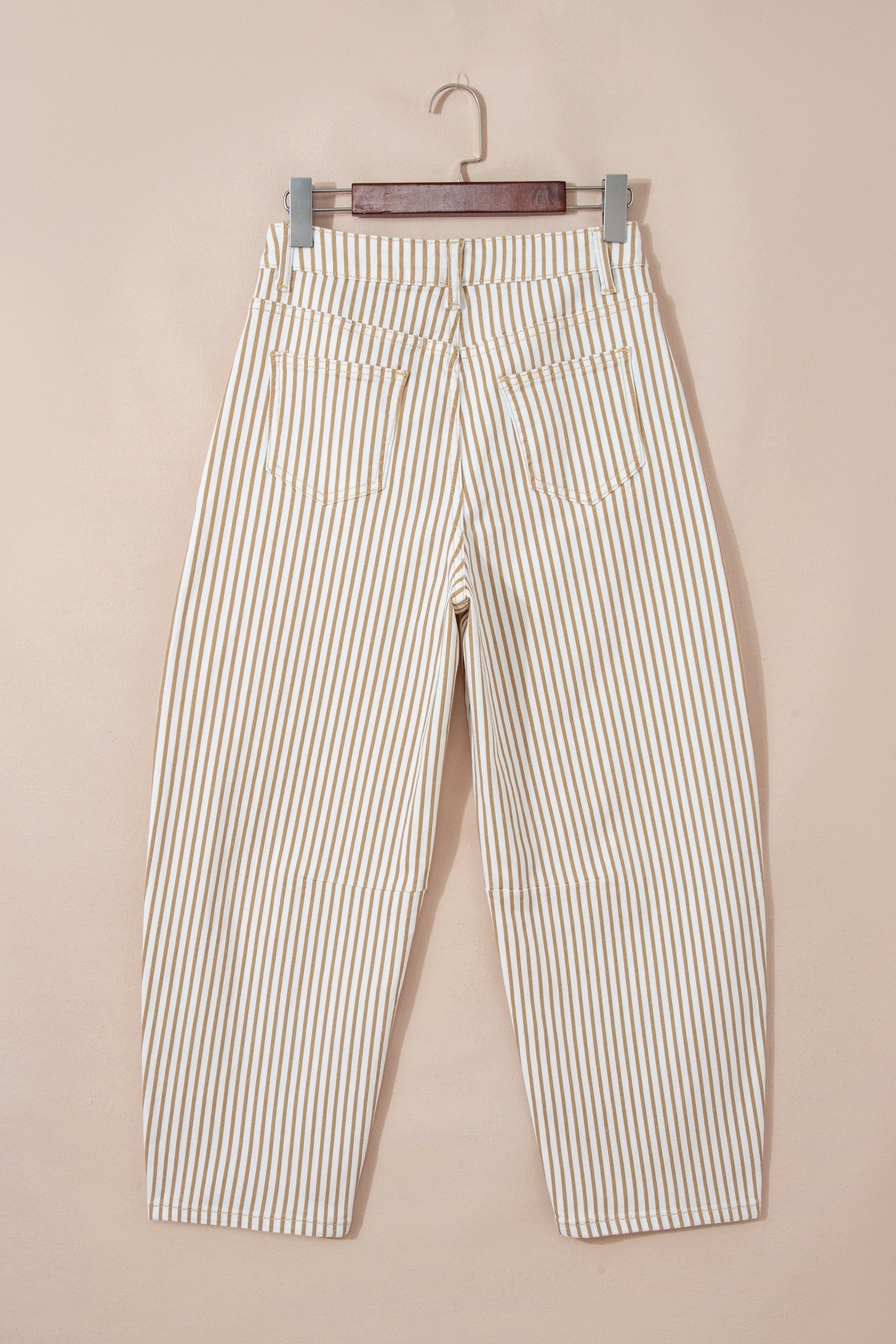 Barrel Stripe Everyday Jeans in Khaki