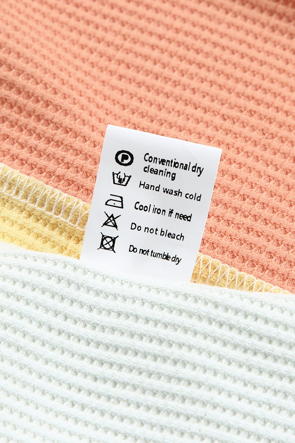 Women's Tank Top Featuring Waffle Knitted V Neck