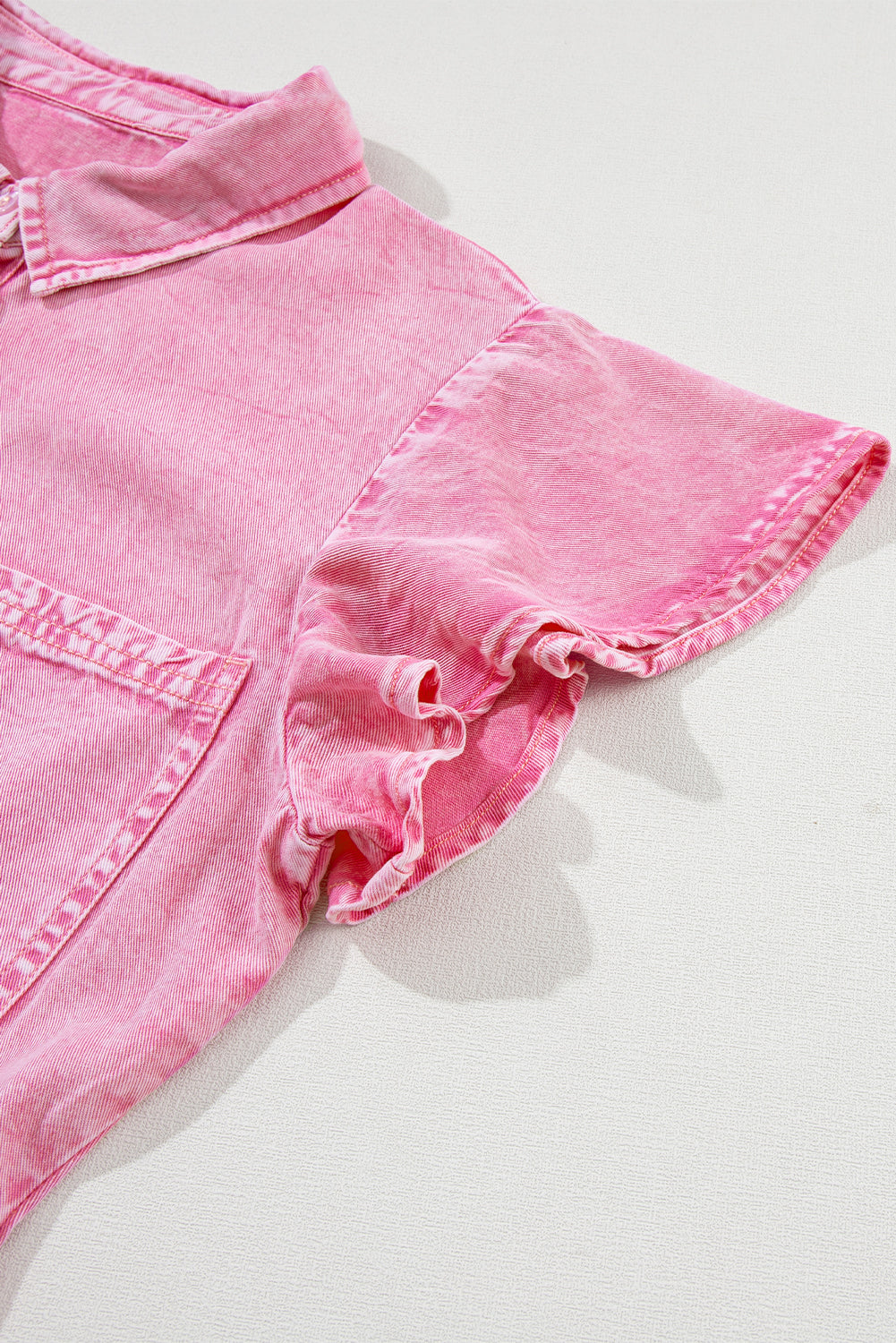 Dress for Women Mineral Washed Layered Chambray