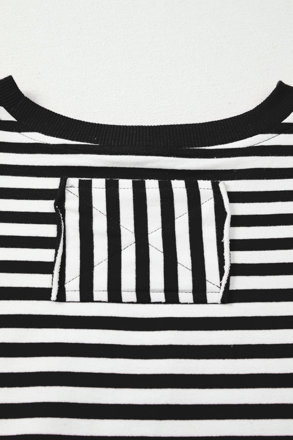 Drop-Shoulder Exposed Seam Everyday Pullover Top