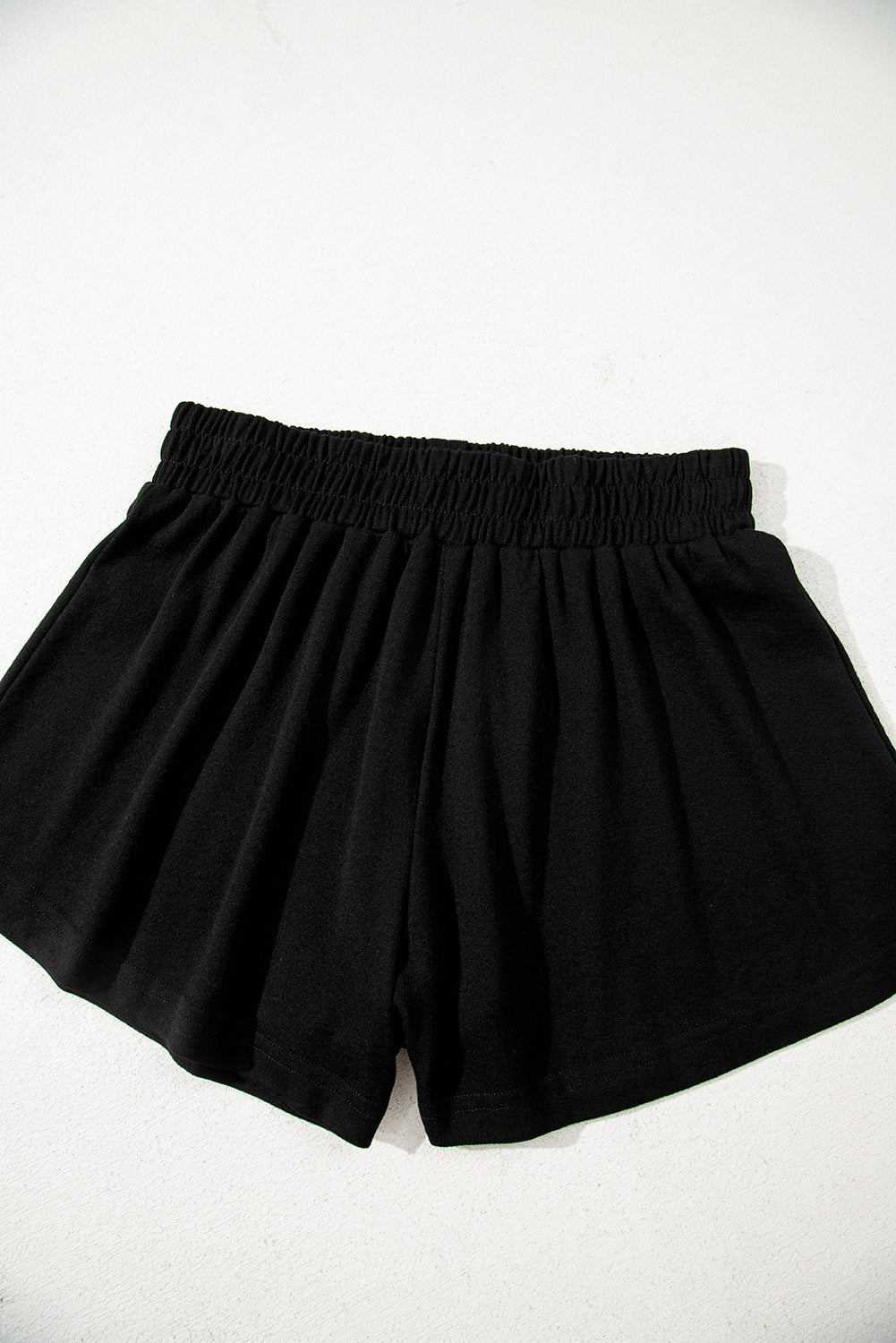 3 Tank Pcs Crop Top Shorts with Cardigan Lounge Set in Black