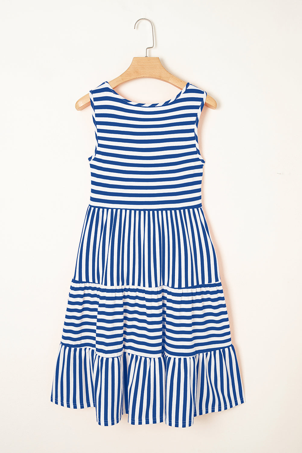 U Easy-Fit Neck Sleeveless Fit Mini Dress