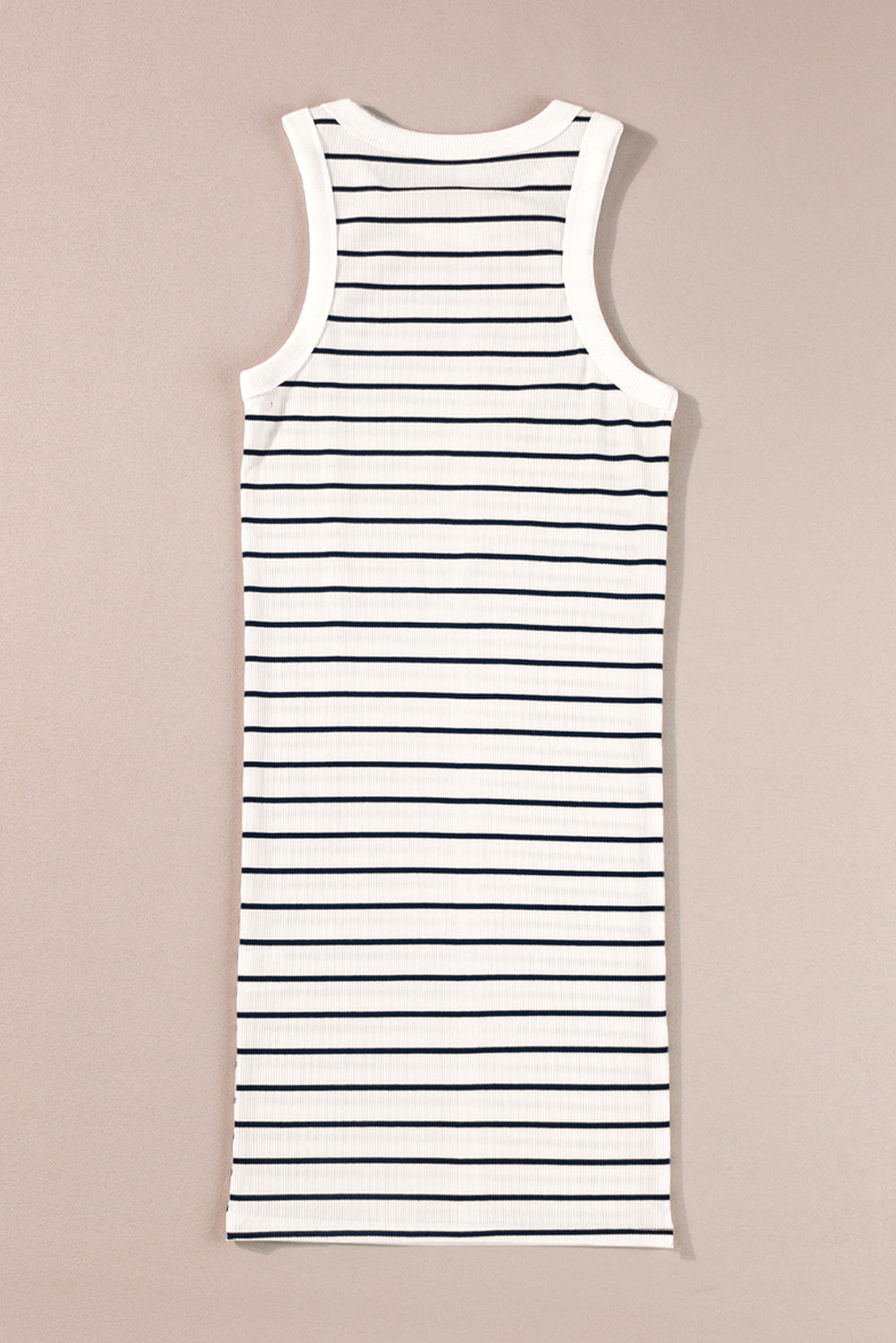 Women's Rib-Knitted Knitted Tank Mini Dress Everyday Style