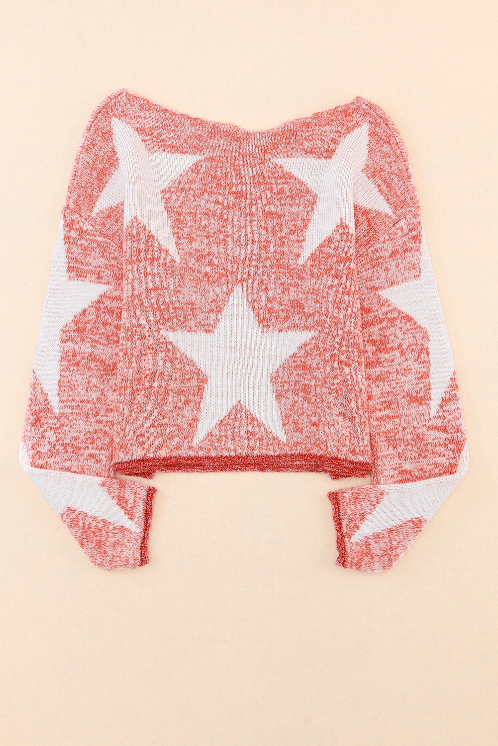 Women's Knit Sweater Featuring Big Star Spangled Everyday