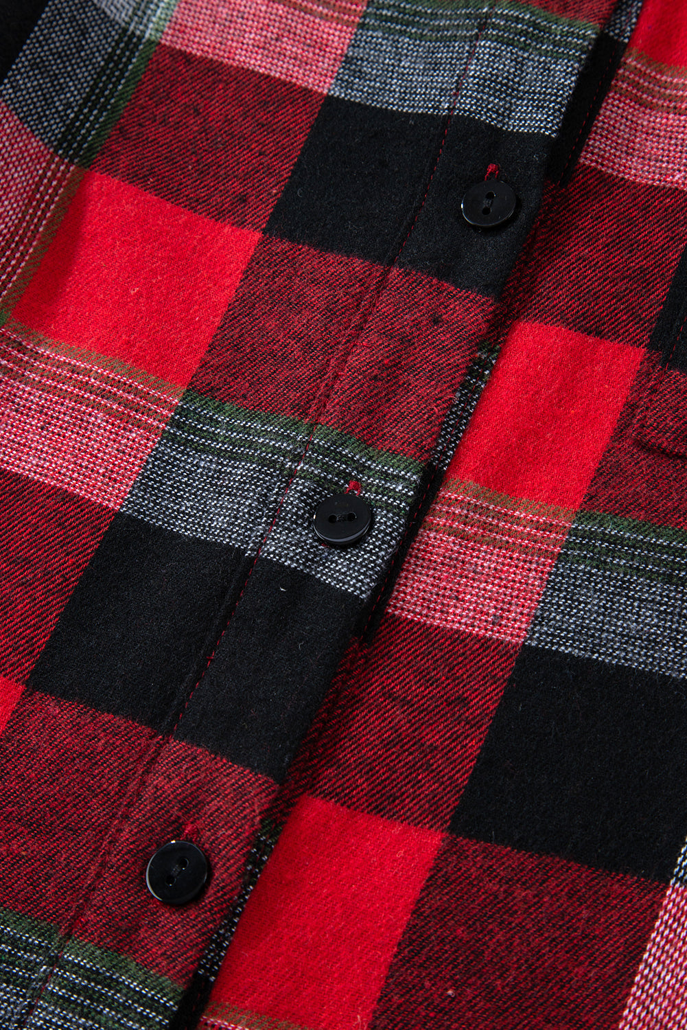 Checkered Pattern Christmas Pattern Loose Shirt and Pants Lounge Set