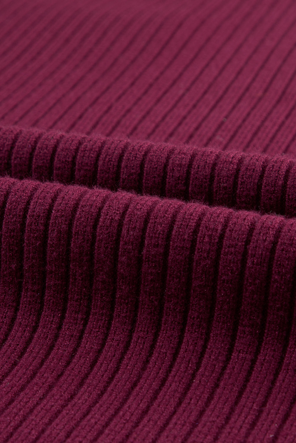 Ribbed Knit Short Sleeve Sweater Dress