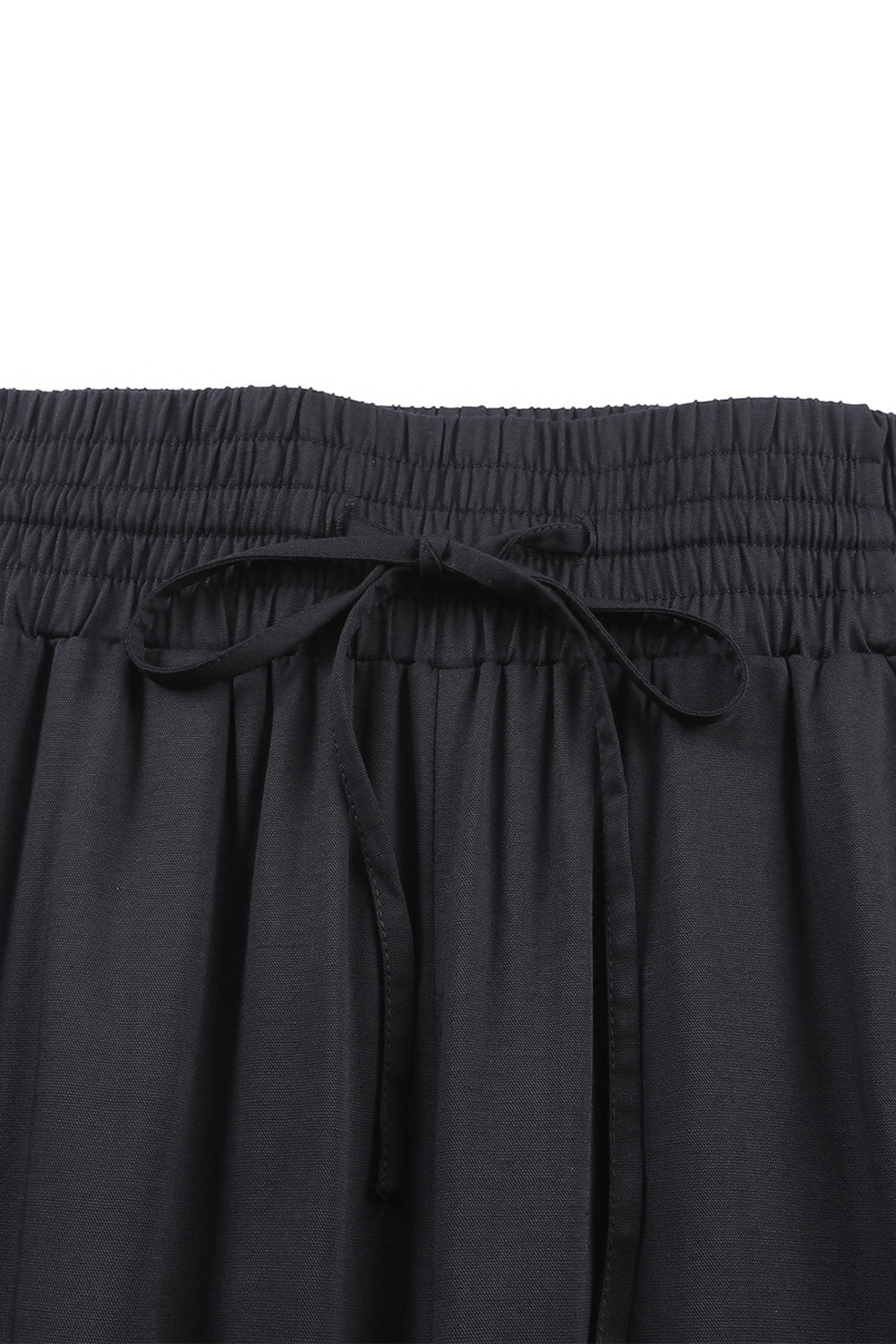Women's Leg Pants with Everyday Wide Drawcord Elastic Waist