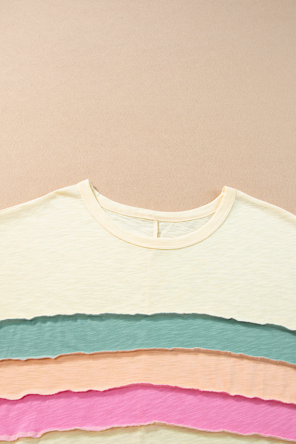 Women's Patchwork Plus Size T Shirt