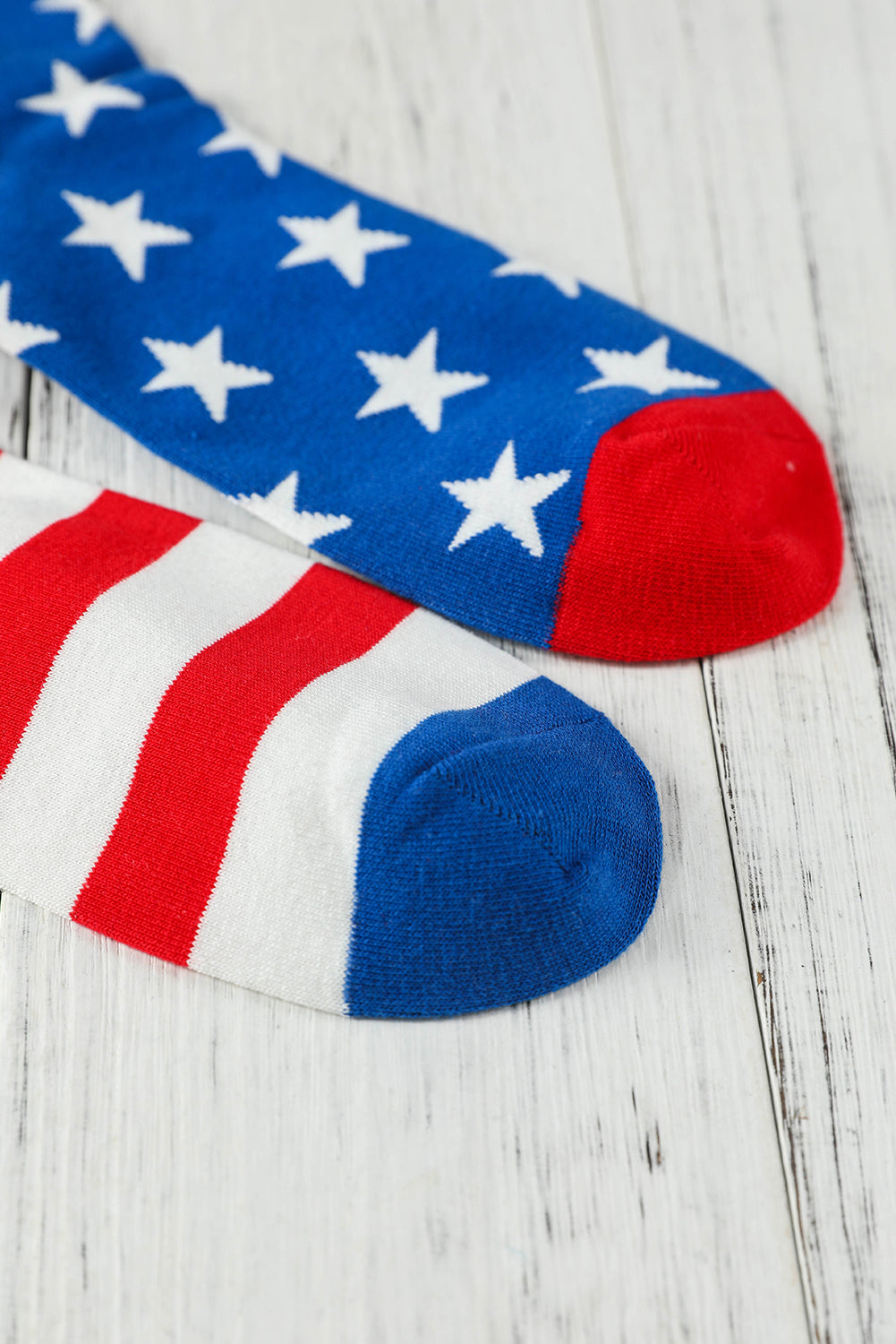 American Soft Flag Pattern Knit Socks