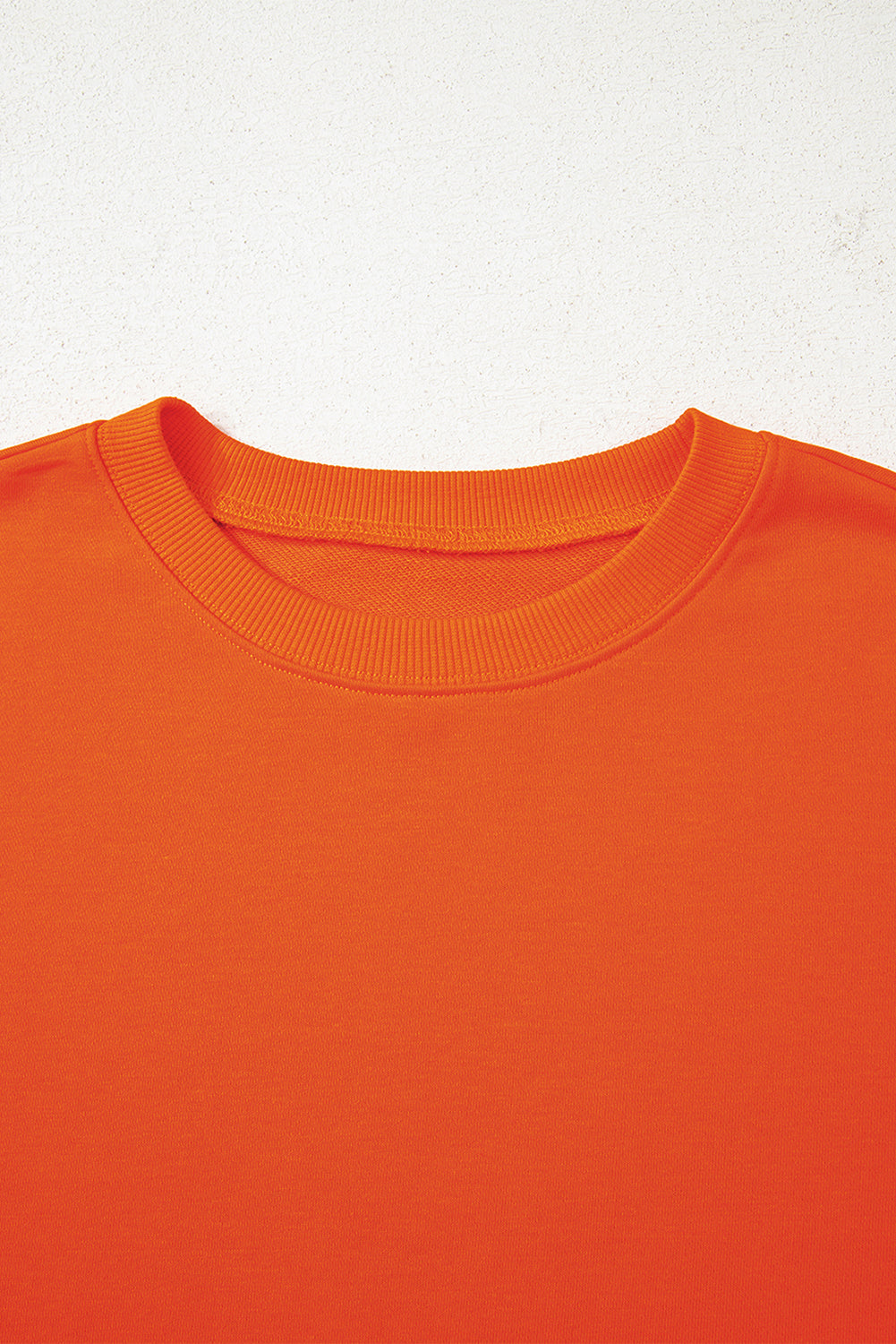 Detail Varsity Striped Drop-Shoulder Roomy Sweatshirt