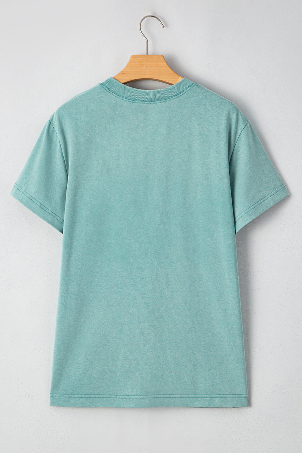 MAMA Printed Mineral Wash Crewneck T Shirt