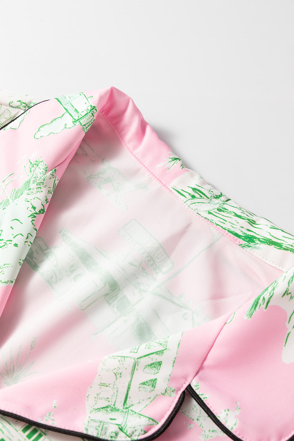 Holiday 2pcs Resort Short Pajama Set