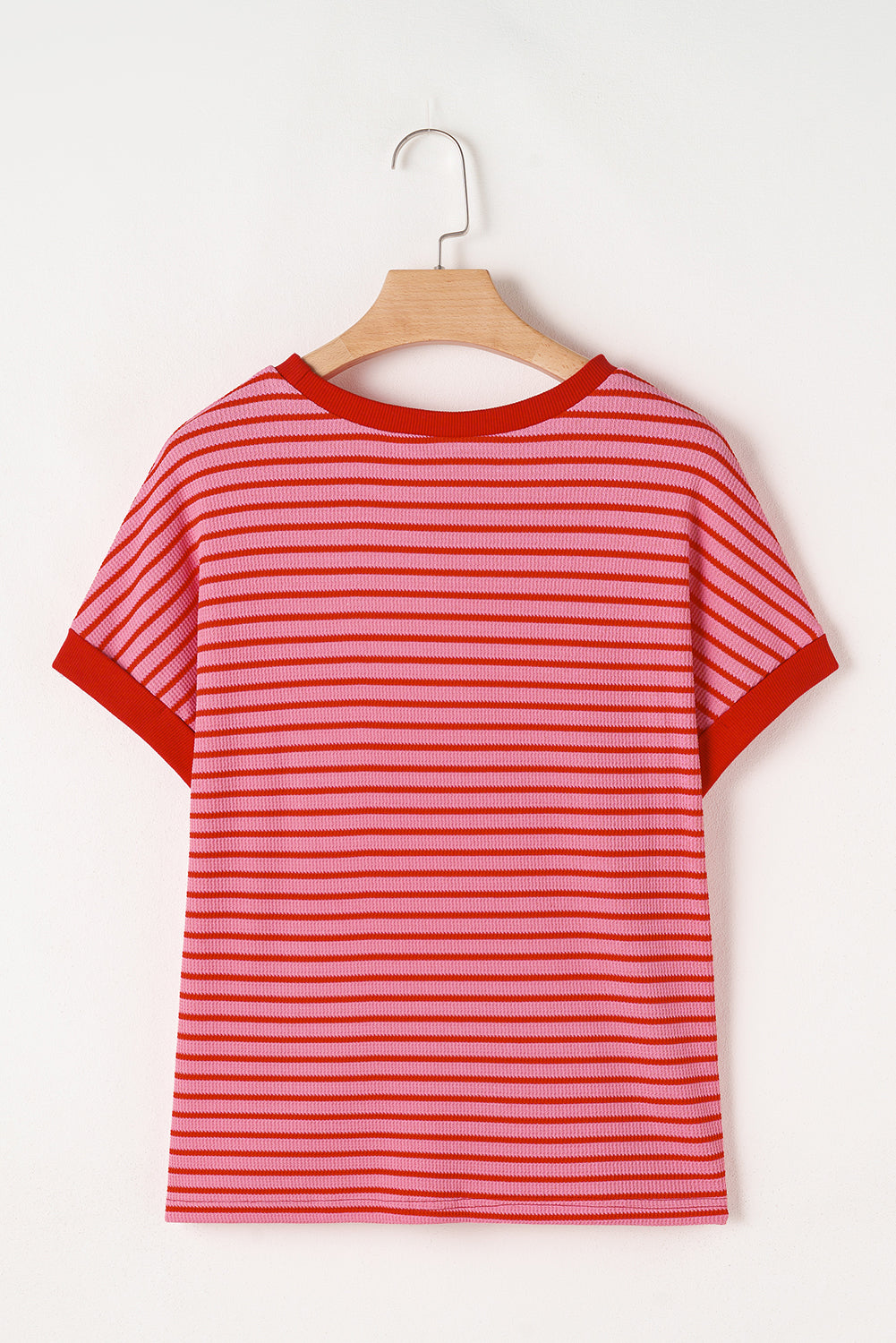 Knit Round-Neck T Shirt