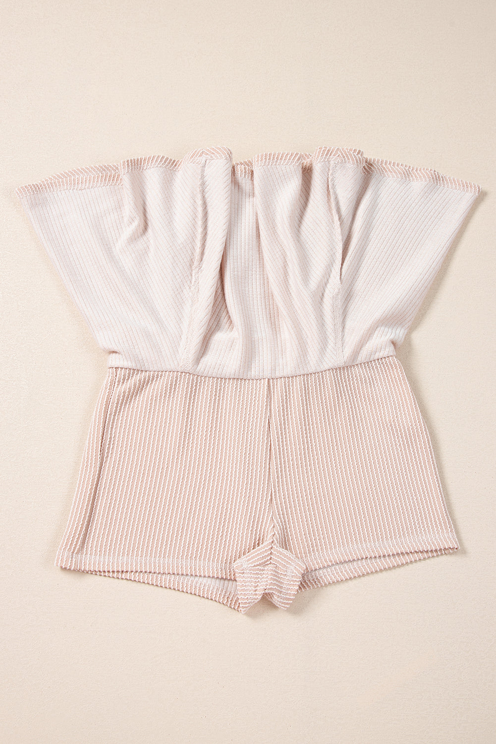 Stream Corded Jet Corded Lantern Sleeve Top High-Waisted Ruffled Mini Skort Set