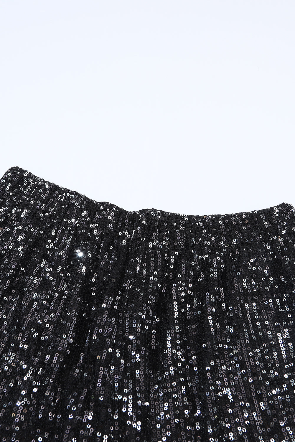 Women's Sequin Straight Leg High-Rise Everyday Shorts
