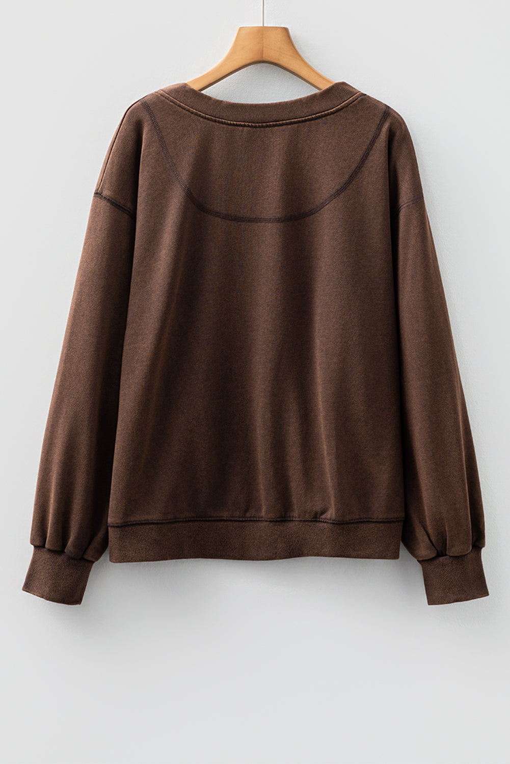 Button Front V-Neck Everyday Cardigan