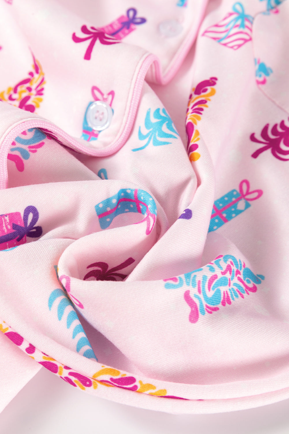 Twinkle Tree Christmas Tree Print Shirt Sleep Dress