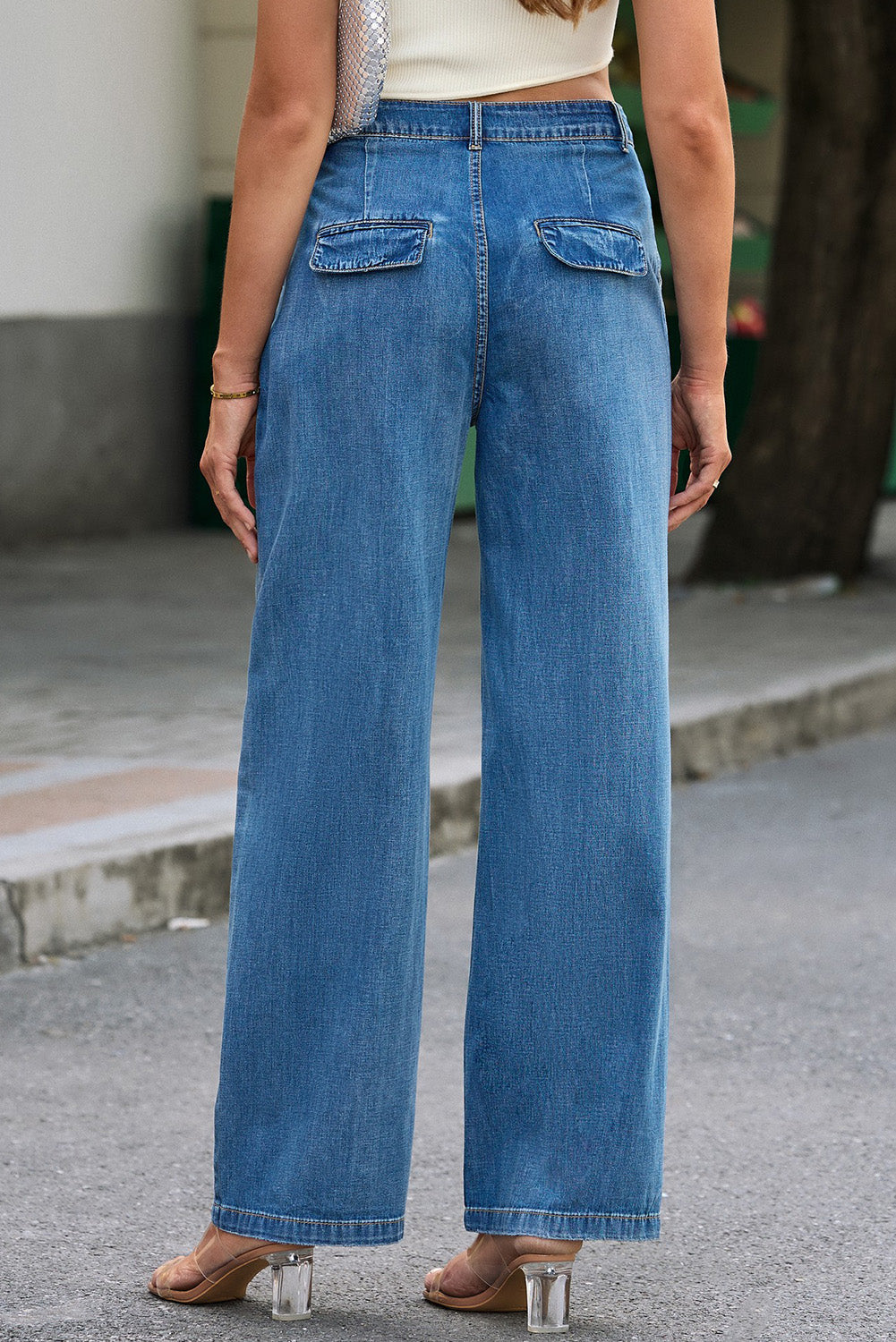 Women's Slouchy Wide-Leg Jeans